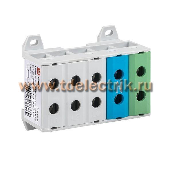 Фотография №1, Клемма пятиполюсная КСВ 2.5-35 (3P+N+PE) EKF PROxima