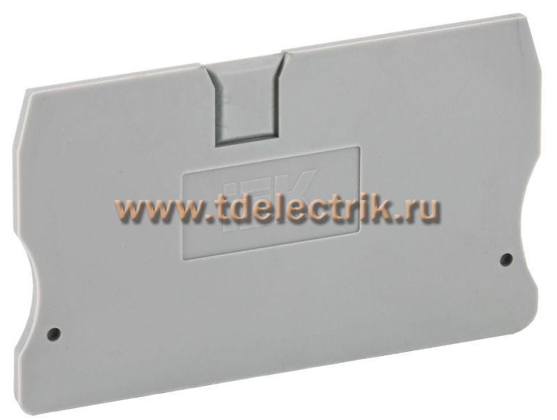 Фотография №1, Заглушка для КПИ 2в-10 серая IEK