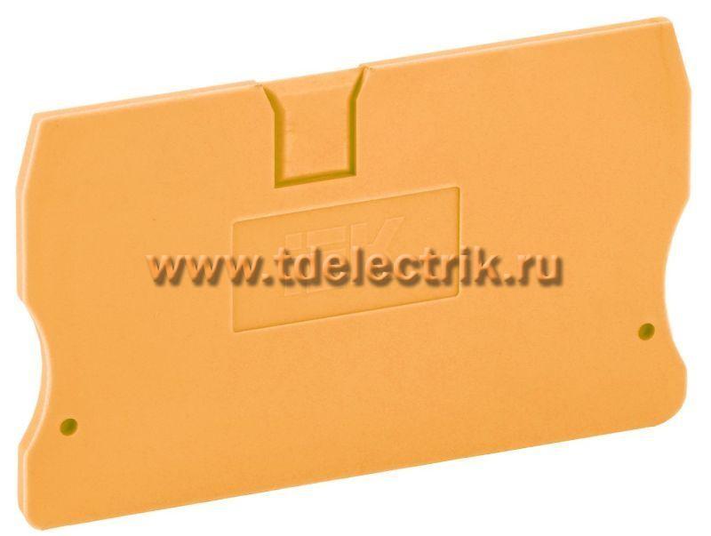Фотография №1, Заглушка для КПИ 2в-1,5/2,5 оранжевая IEK
