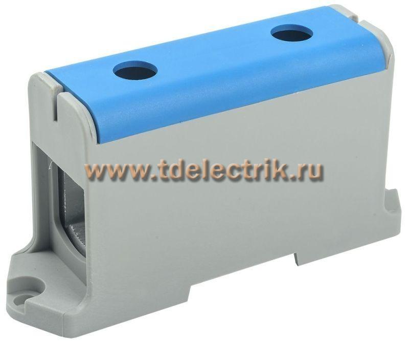 Фотография №1, Клемма вводная силовая КВС 35-240 кв.мм. синяя IEK