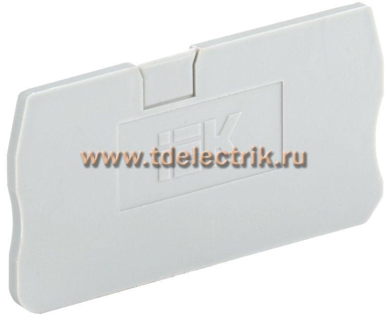 Фотография №1, Заглушка для КПИ 2в-4 серая IEK