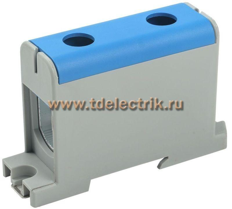 Фотография №1, Клемма вводная силовая КВС 35-150 кв.мм. синяя IEK
