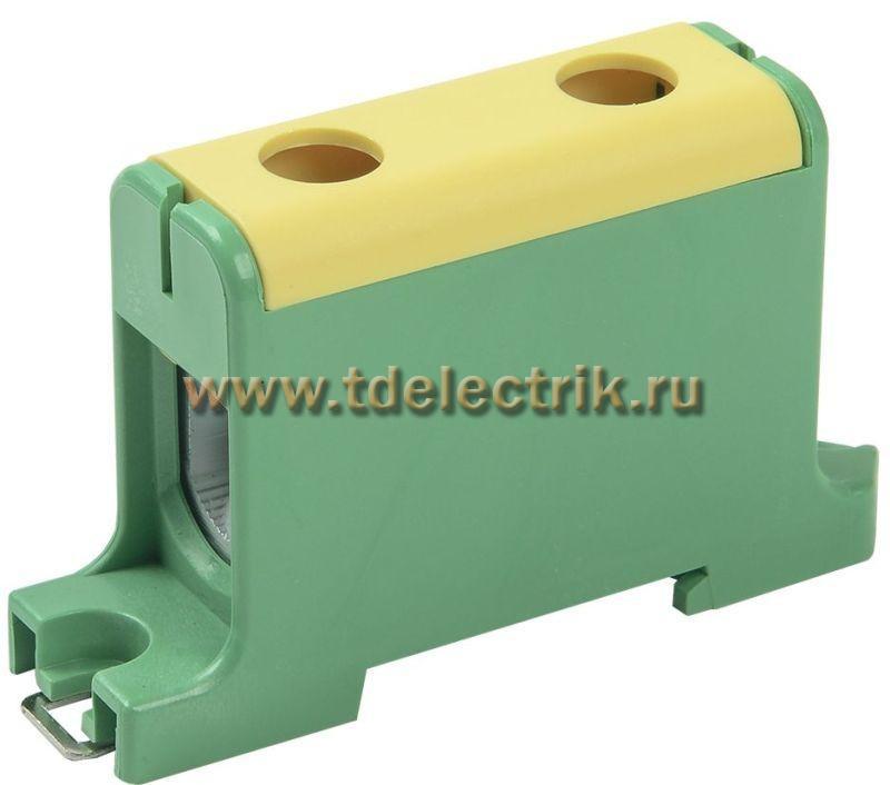 Фотография №1, Клемма вводная силовая КВС 16-95 кв.мм. PE IEK