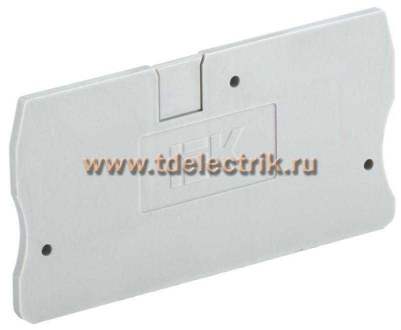 Фотография №1, Заглушка для КПИ 2в-6 серая IEK