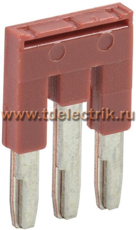 Фотография №1, Перемычка для КПИ-2,5мм2 3PIN IEK