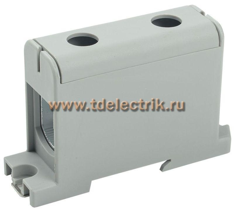 Фотография №1, Клемма вводная силовая КВС 35-150 кв.мм. серая IEK