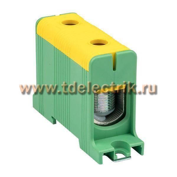 Фотография №1, Клемма силовая вводная КСВ 35-150 желто-зеленая EKF PROxima