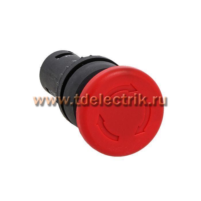 Фотография №1, Кнопка SW2C-11MZ поворотная красная NO+NC Грибок EKF PROxima