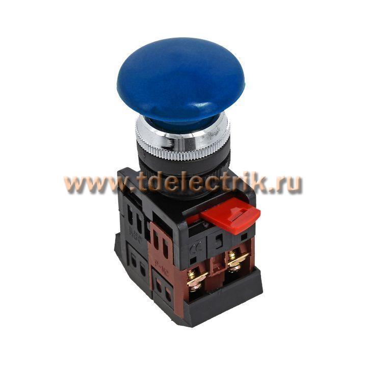 Фотография №1, Кнопка AEA-22 синяя NO+NC Грибок EKF PROxima