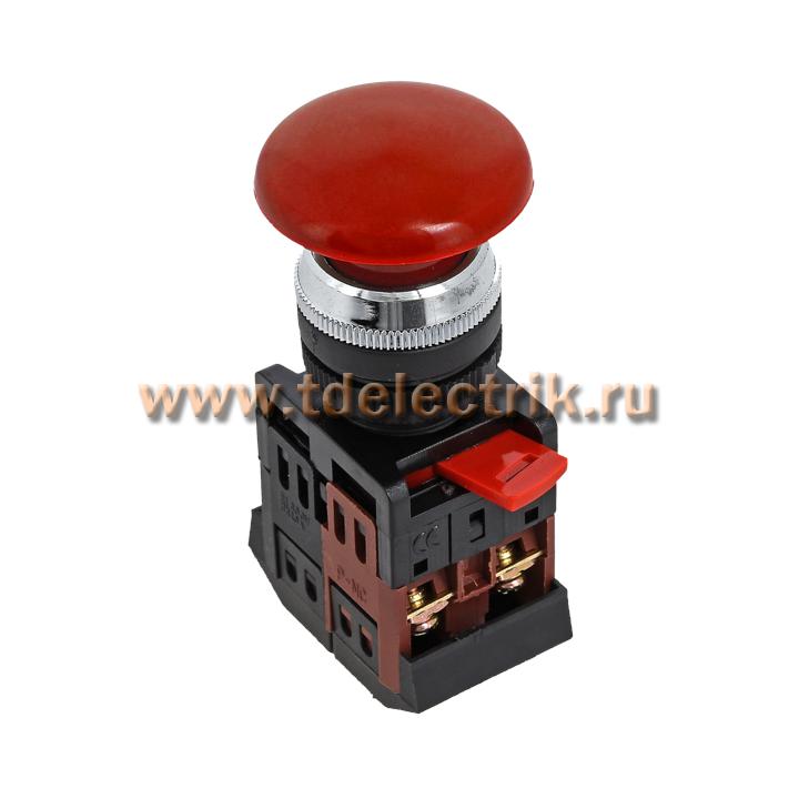 Фотография №1, Кнопка AEA-22 красная NO+NC Грибок EKF PROxima