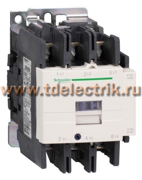 Фотография №1, Контактор D 3Р 95 A НО+НЗ 24V DС огран перенапряжений зажим под винт 