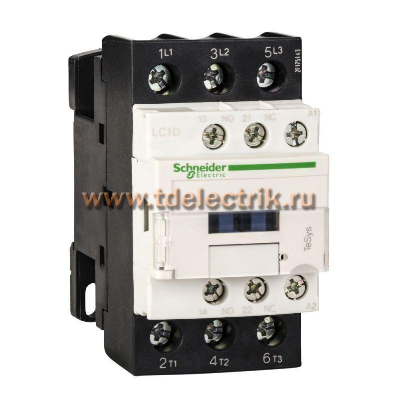 Фотография №1, Контактор D 3Р 25 A НО+НЗ 380V 50/60 ГЦ зажим под винт 