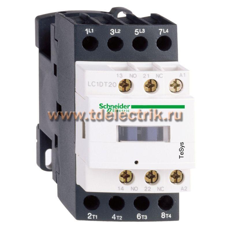 Фотография №1, Контактор D 4P (4НО) АС1 25 А НО+НЗ 220V 50/60 ГЦ 