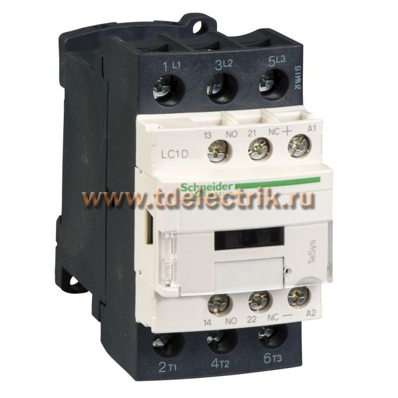 Фотография №1, Контактор 3Р 25A НО+НЗ 24V- 2 4ВТ РАСШ 