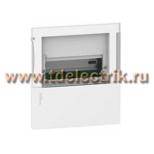 Фотография №1, Бокс Mini Pragma встр. 1х8мод. проз.дверь IP40