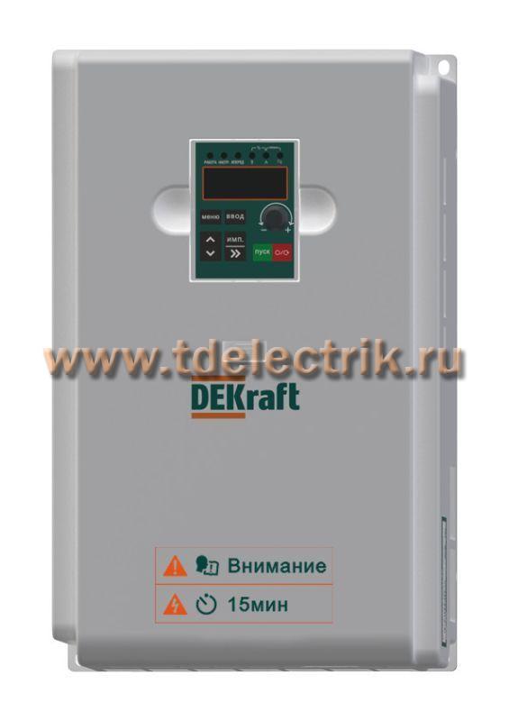 Фотография №1, Преобразователи частоты DEKraft ( Декрафт)