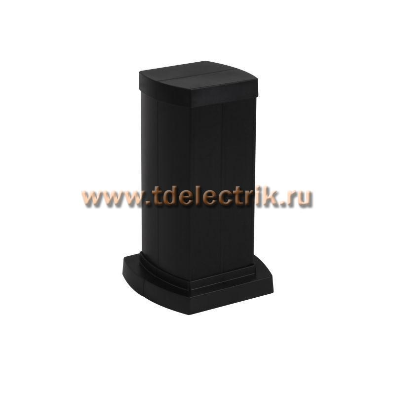 Фотография №1, Snap-On мини-колонна алюминиевая с крышкой из пластика 4 секции, высота 0,3 метра, цвет черный