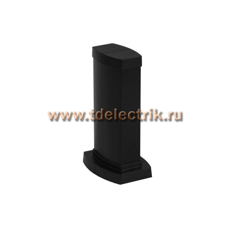 Фотография №1, Snap-On мини-колонна алюминиевая с крышкой из пластика, 2 секции, высота 0,3 метра, цвет черный