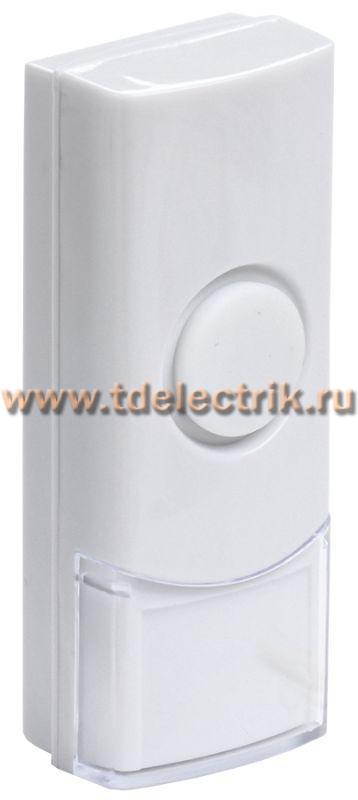 Фотография №1, Кнопка для звонка беспроводного КЗБ2 IP44 белая IEK