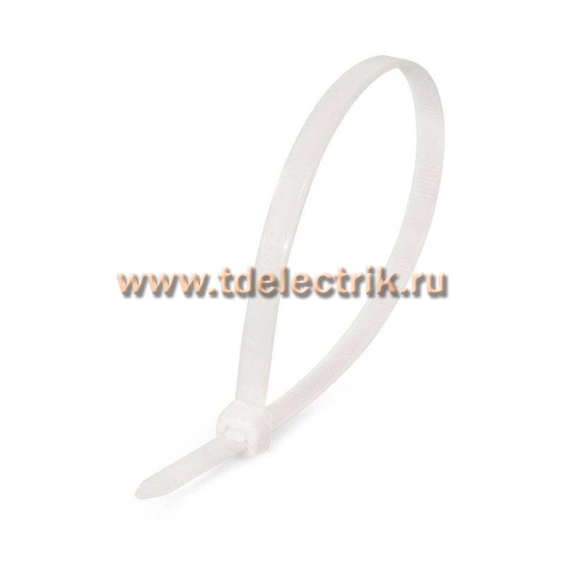 Фотография №1,  Стяжка нейлоновая КСС 3х120 (бел) (100шт) (Fortisflex)