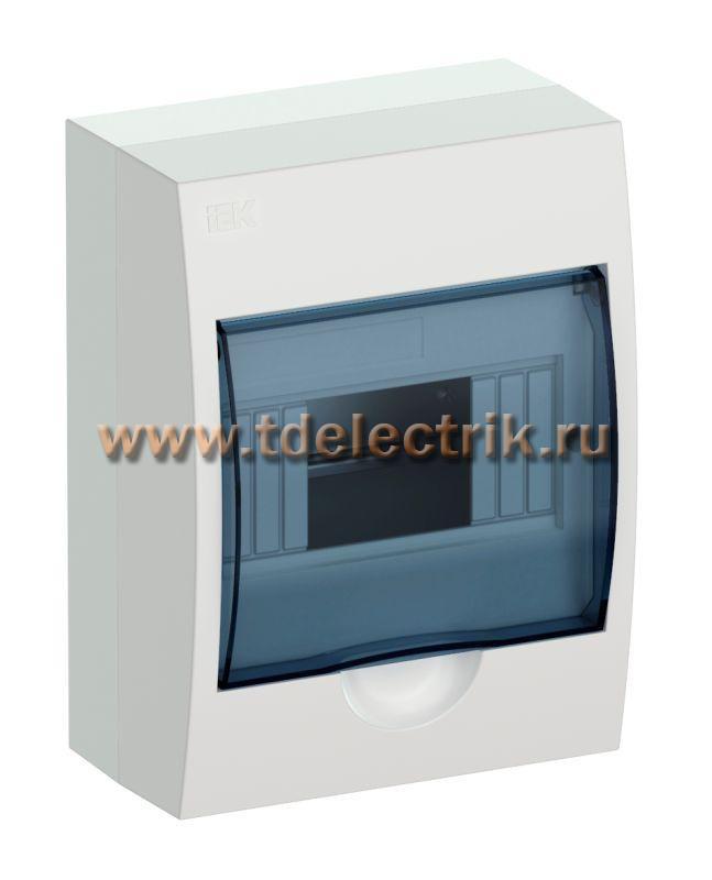 Фотография №1, KREPTA 3 Корпус пластиковый ЩРН-П-6 IP41 белый IEK