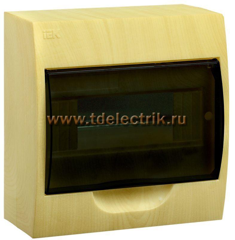 Фотография №1, KREPTA 3 Корпус пластиковый ЩРН-П-8 IP41 сосна IEK