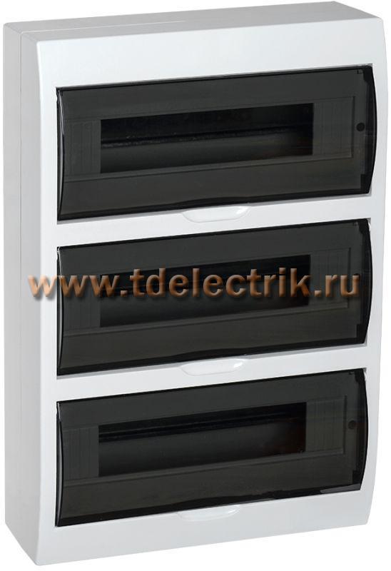 Фотография №1, KREPTA 3 Корпус пластиковый ЩРН-Пк-45 IP41 белый IEK