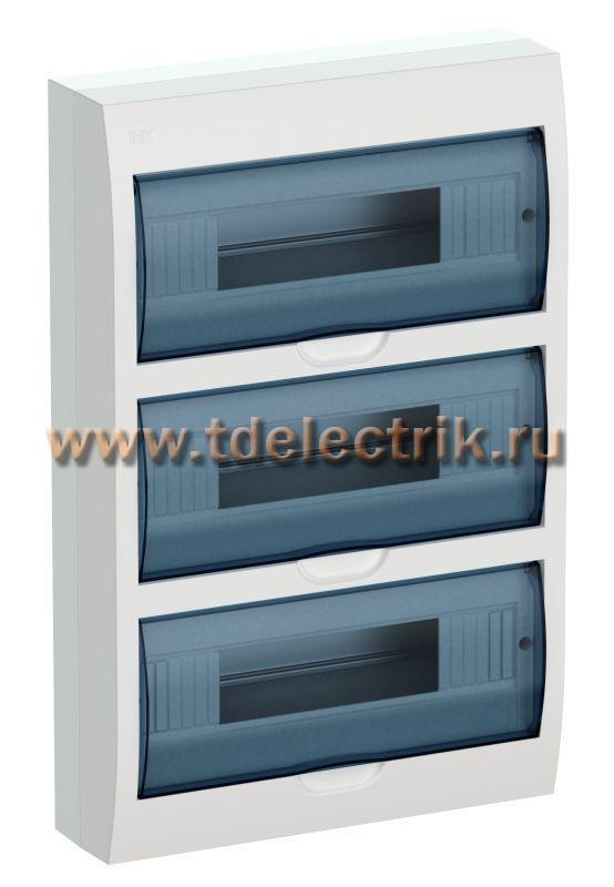 Фотография №1, KREPTA 3 Корпус пластиковый ЩРН-П-36 IP41 белый IEK