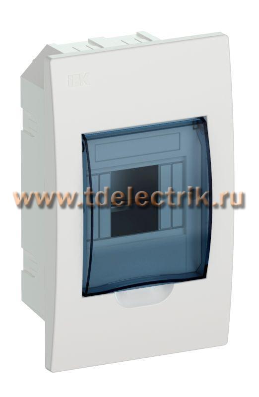 Фотография №1, KREPTA 3 Корпус пластиковый ЩРВ-П-4 IP41 белый IEK