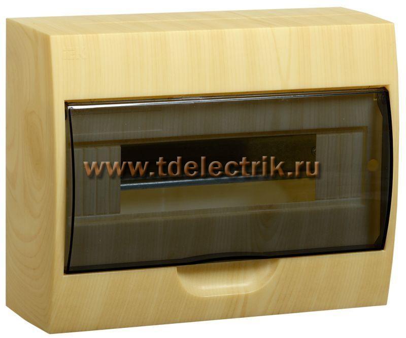 Фотография №1, KREPTA 3 Корпус пластиковый ЩРН-П-12 IP41 сосна IEK