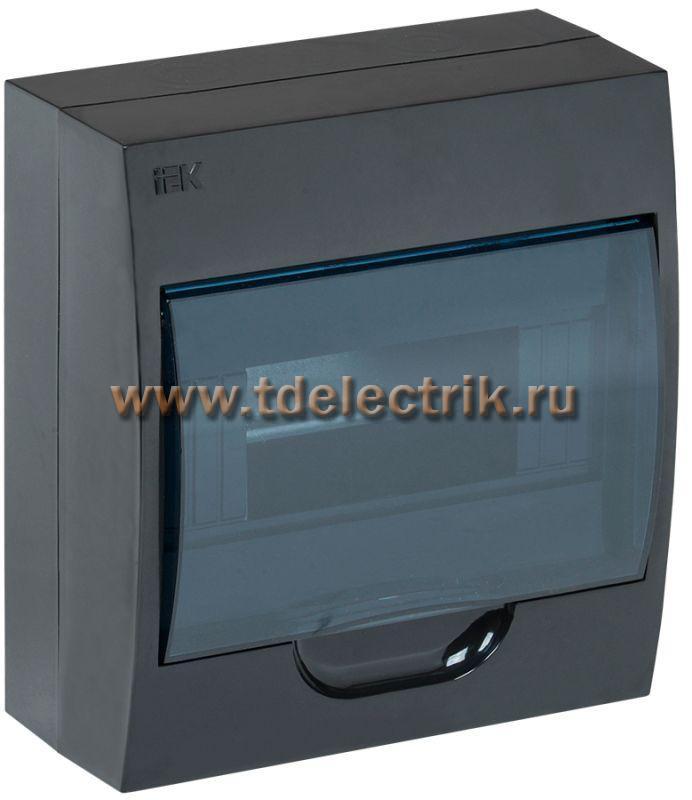 Фотография №1, KREPTA 3 Корпус пластиковый ЩРН-П-8 IP41 черный IEK