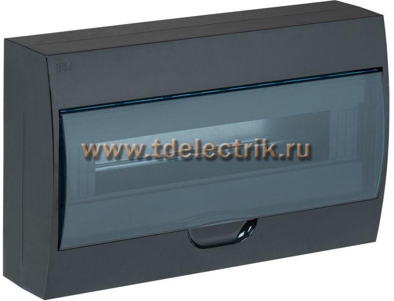 Фотография №1, KREPTA 3 Корпус пластиковый ЩРН-П-18 IP41 черный IEK