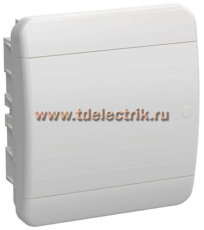 Фотография №1, TEKFOR Корпус пласт. ЩРВ-П-8 IP41 бел. дверь IEK