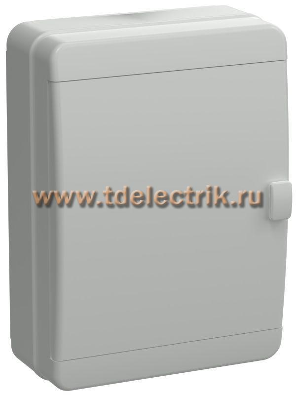 Фотография №1, TEKFOR Корпус пласт. КМПн-24 IP65 сер. непрозр. дверь IEK