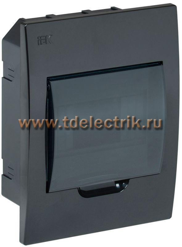 Фотография №1, KREPTA 3 Корпус пластиковый ЩРВ-П-6 IP41 черный IEK