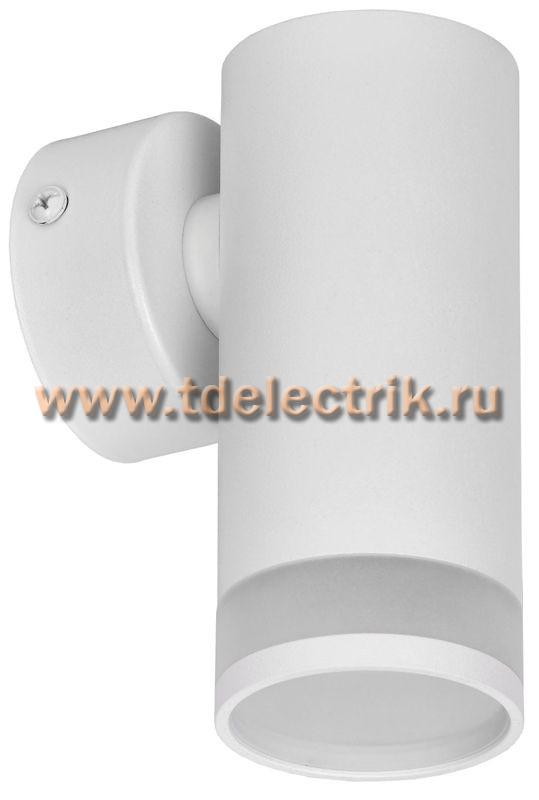 Фотография №1, Светильник 4008 настенный GU10 белый IEK