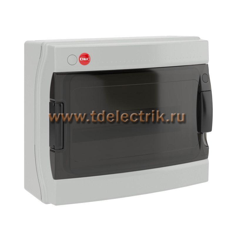Фотография №1, Щиток настен. с дверцей 12 мод., IP65, серый