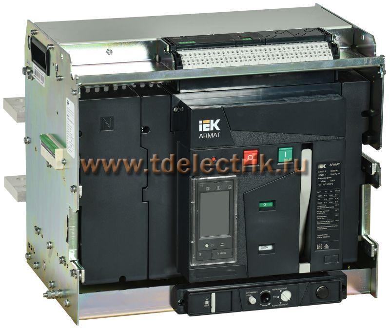 Фотография №1, ARMAT AR-A4S TT40 4P W HR Выключатель автоматический воздушный с акс. IEK