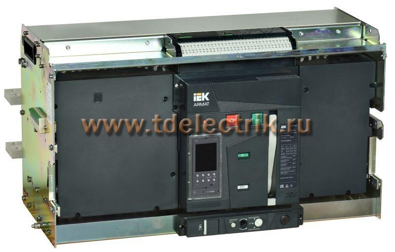 Фотография №1, ARMAT AR-A6X TD63 4P W HR Выключатель автоматический воздушный с акс. IEK