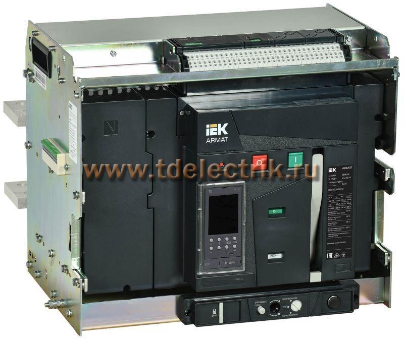 Фотография №1, ARMAT AR-A4V TD25 4P W HR Выключатель автоматический воздушный с акс. IEK