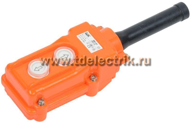 Фотография №1, Пульт управления ПКТ-61 на 2 кнопки IP54  ИЭК