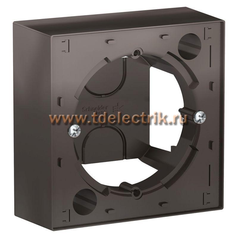 Фотография №1, ATLASDESIGN КОРОБКА для наружного монтажа  мокко