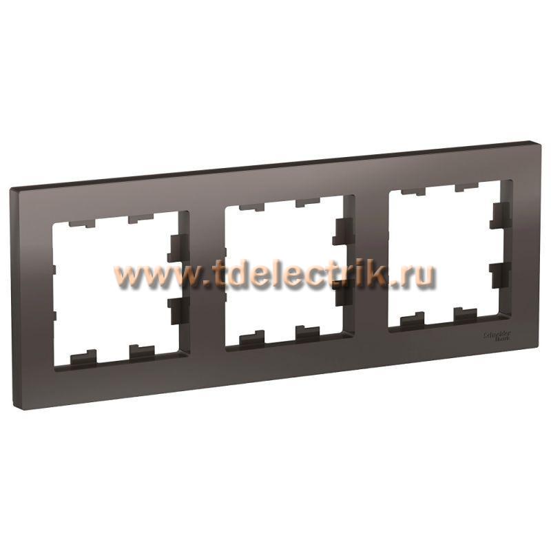 Фотография №1, ATLASDESIGN 3-постовая Рамка  универсальная  мокко