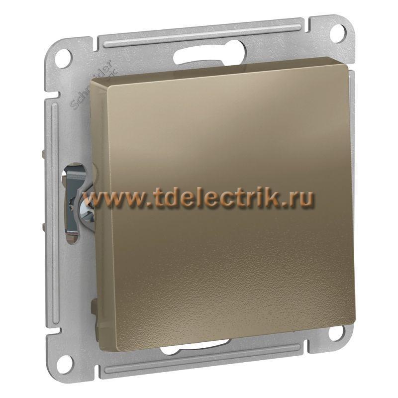 Фотография №1, ATLASDESIGN Перекрестный переключатель  сх.7  10АХ  механизм  шампань
