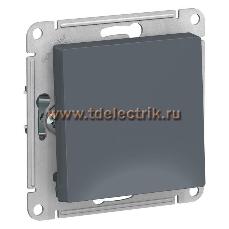 Фотография №1, ATLASDESIGN 1-клавишный Выключатель  сх.1  10АХ  механизм  грифель
