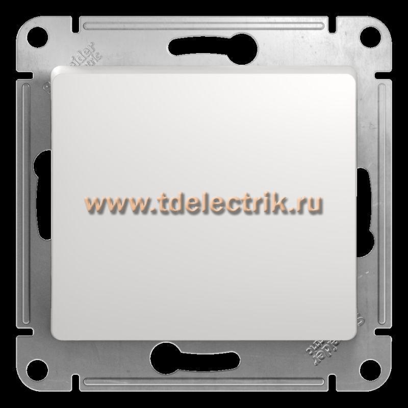 Фотография №1, GLOSSA 1-клавишный ПЕРЕКЛЮЧАТЕЛЬ сх.6 10АХ механизм БЕЛЫЙ