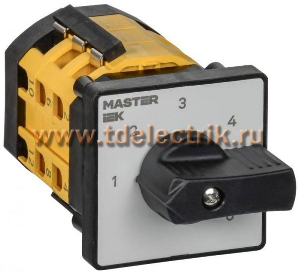 Фотография №1, Переключатели кулачковые MASTER IEK