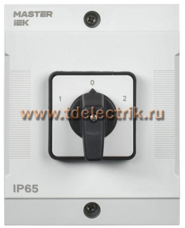 Фотография №1, Переключатели кулачковые MASTER IEK