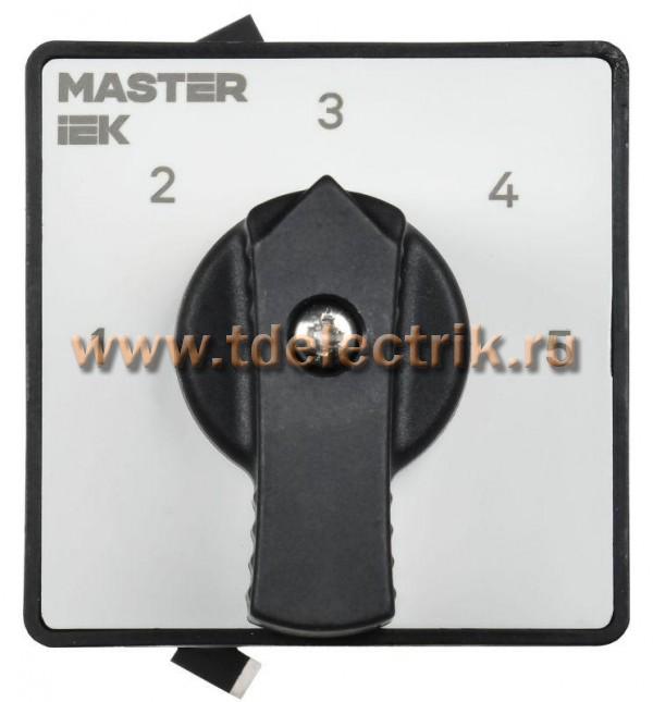 Фотография №1, Переключатели кулачковые MASTER IEK