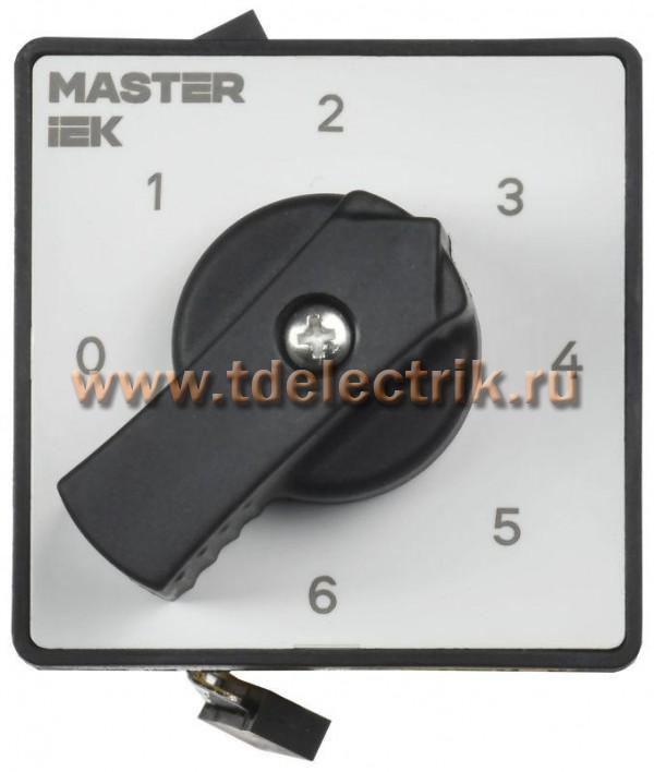 Фотография №1, Переключатели кулачковые MASTER IEK